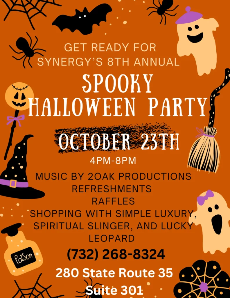 a poster for a halloween party