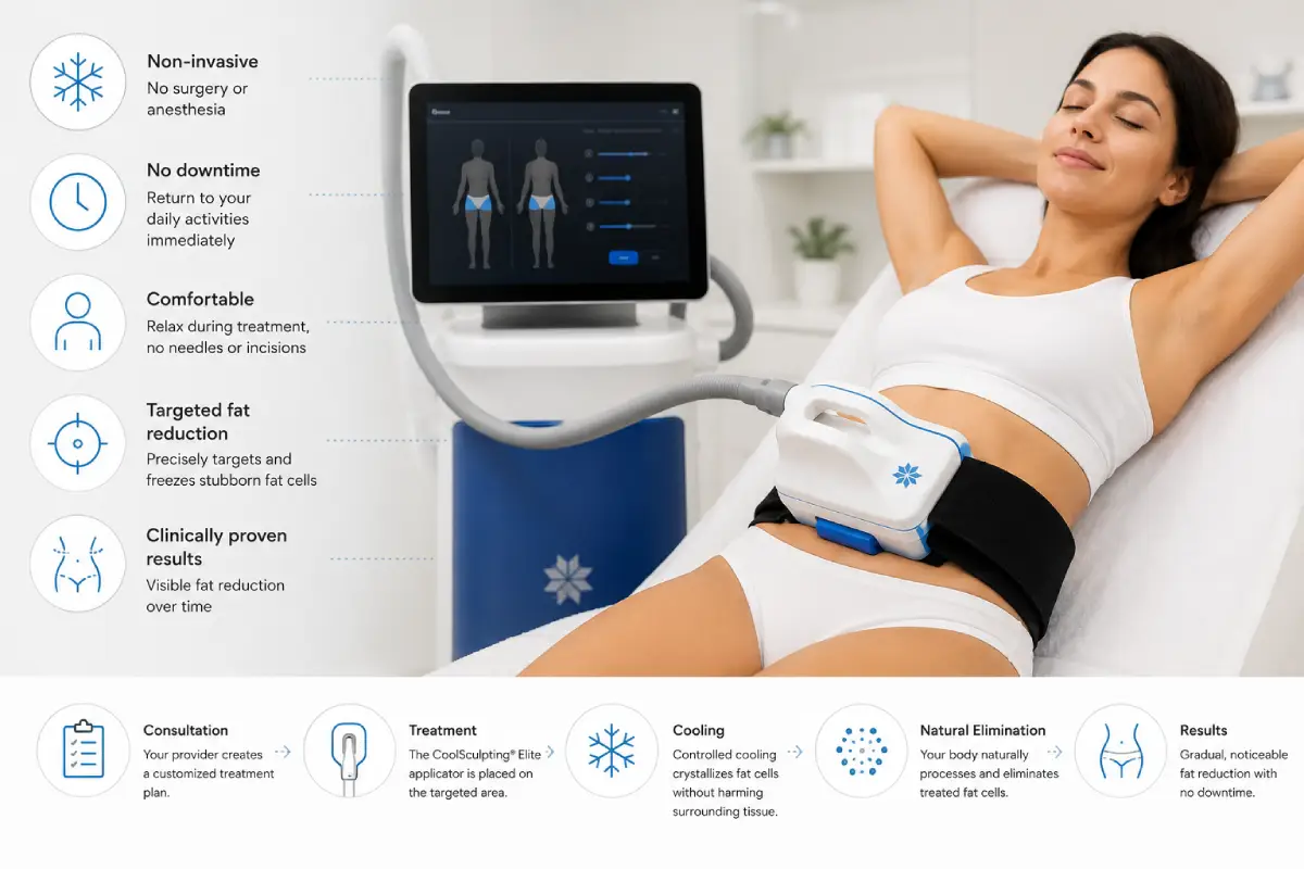 Why CoolSculpting® Elite Requires No Downtime _Synergy Wellness and MediSpa