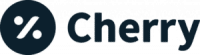 a blue letter on a black background - Cherry Logo - synergywellnessmedispa