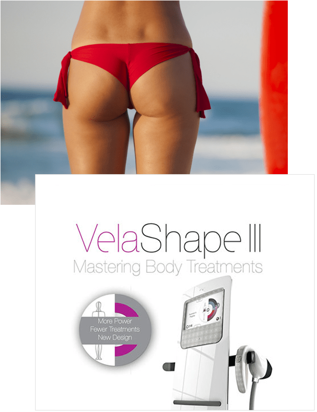 a woman in a red garment - VelaShape III & Cellulite Treatment by Synergy Wellness | Oceanport, NJ