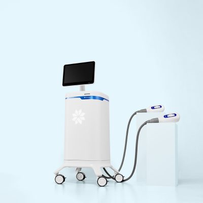 a machine with a screen and two cables | Synergy Wellness and Medispa | Oceanport, NJ